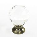 Schaub Fire Round Crystal Cabinet Knobimage