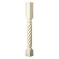 View 1 for Designs of Distinction Roman Classic Rope Column Island Leg