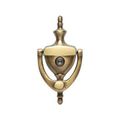 Traditional 6 Inch Door Knocker With Eyeviewerimage