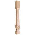 Legacy Heritage Arts And Crafts Square Reeded 3 3/4 Inch Island Legimage