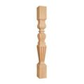 Legacy Heritage Turned Wood Acanthus Fluted 35 1/2 Inch Island Legimage