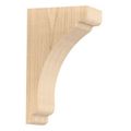 Legacy Signature 10 5/8 Inch Scalloped Bar Bracket Corbel - Wideimage