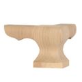 Legacy Artisan Cathedral Corner Square Face Pedestal Footimage