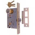 Restorers Classic Knob To Knob Entry Mortise Door Lock - 2 1/2 Inch Backsetimage