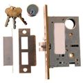 Restorers Classic Knob To Knob Entry Mortise Door Lock - 2 3/4 Inch Backsetimage