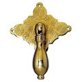 Restorers Classic Pendant Pull With Diamond Backplateimage