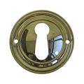 Restorers Classic Round Stamped Keyhole Escutcheonimage
