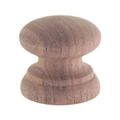 Restorers Classic Round Stepped Walnut Knobimage