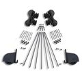 Quiet Glide Contemporary Swivel Rolling Library Ladder Hardware Kitimage
