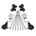 Quiet Glide Swivel Rolling Library Ladder Hardware Kitimage