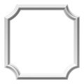 Restorers Architectural Ashford Scalloped 20 Inch Urethane Picture Frame Wall Panelimage
