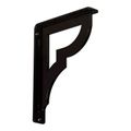 Restorers Architectural Bradford Wrought Iron/Steel Single Brace Bracketimage