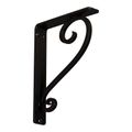 Restorers Architectural Edwards Wrought Iron/Steel Single Brace Bracketimage