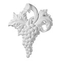 Restorers Architectural Grape Bunch Urethane Onlay Appliqueimage