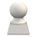 Restorers Architectural Traditional Base Urethane Finialimage