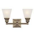 Livex Lighting Mission 2 Light Vanity Lightimage