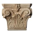 Restorers Architectural 8 3/8 Inch Floral Roman Corinthian Capitalimage