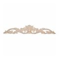 Restorers Architectural Large Leaf With Scroll Onlay Appliqueimage