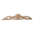 Restorers Architectural Small Leaf With Scroll Onlay Appliqueimage