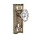 Nostalgic Warehouse Craftsman Plate Interior Mortise Door Set With Chateau Knobsimage
