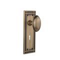 Nostalgic Warehouse Mission Plate With Keyhole Door Set With Homestead Knobsimage