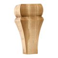 Legacy Heritage 6 Inch Square Bullnose Taper Bun Footimage
