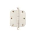Grandeur 3 1/2 Inch Ball Tip Residential Radius Corner Hingeimage