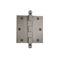 Grandeur 3 1/2 Inch Ball Tip Residential Square Corner Hingeimage