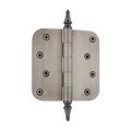 Grandeur 4 Inch Steeple Tip Residential Radius Corner Hingeimage