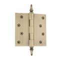 Grandeur 4 Inch Steeple Tip Residential Square Corner Hingeimage