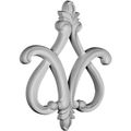 View 3 for Restorers Architectural Fleur-De-Lis Urethane Onlay Applique