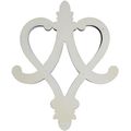 View 2 for Restorers Architectural Fleur-De-Lis Urethane Onlay Applique