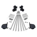 Quiet Glide Contemporary Rolling 20 Inch Library Ladder Hardware Kitimage