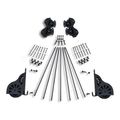 Quiet Glide Rolling Library Ladder Hardware Kit For 20 Inch Ladderimage