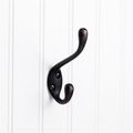 Elements Large Traditional Double Wall Mount Coat Hookimage