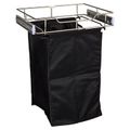 Restorers Satin Nickel Pullout Closet Hamperimage