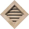 Restorers Architectural Diamond Pine Brickmould Frame Gable Ventimage