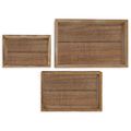 Restorers Architectural Farmhouse Rectangle Closed Set 3 Shadow Boxesimage