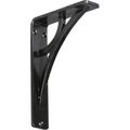 Restorers Architectural Galveston Iron Triple Brace Shelf Bracketimage