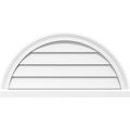 Restorers Architectural Half Round 2 Brickmould Frame PVC Gable Ventimage