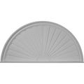 Restorers Architectural Half Round 48 Sunburst Urethane Pedimentimage