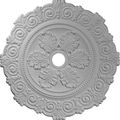 Restorers Architectural Scroll Prefinished Ceiling Medallionimage