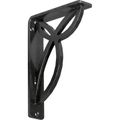 Restorers Architectural Versailles Iron Single Brace Shelf Bracketimage