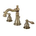 Fauceture English Classic Lever Widespread Bathroom Faucetimage