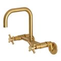 Restorers Concord 8 Inch Adjustable Wall Mount Kitchen Faucet - Crossimage