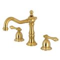 Restorers Heritage 8 Inch Widespread Bathroom Faucet - Metal Leverimage