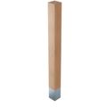 View 1 for Designs of Distinction 3 x 35 1/4 Square Leg - Tall Aluminum Sleeve