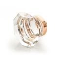 Schaub City Lights Faceted Dome Glass Cabinet Knobimage