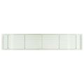 Architectural Grille White Gloss Bar Grille - 45 Deflectionimage