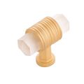 Belwith-Keeler Chrysalis Frosted Glass T Knobimage